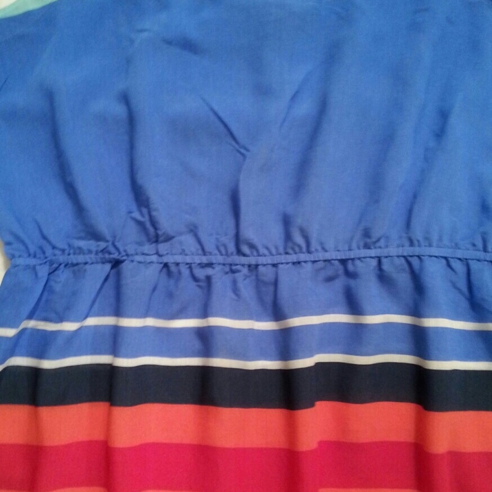 Nautica: Multicolored Maxi Tank Dress View 3
